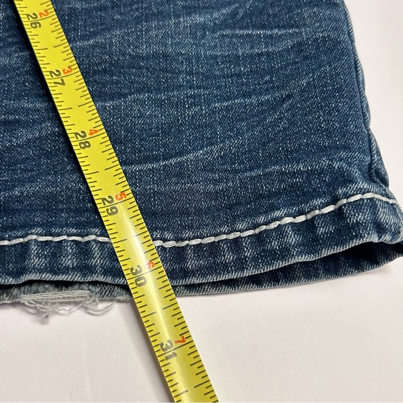 True Luck Mens Size‎ 34 x 30 Bootcut Heavy Stiching Jeans - Picture 12 of 16